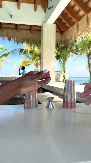 Sandals Dunns River bartenders keep your glass full and smile bright