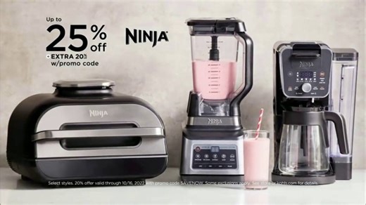 Kohl's TV Spot, 'TLC: Ninja Appliances, Shark Vacuums and Cookware' Song by Oh, Hush!