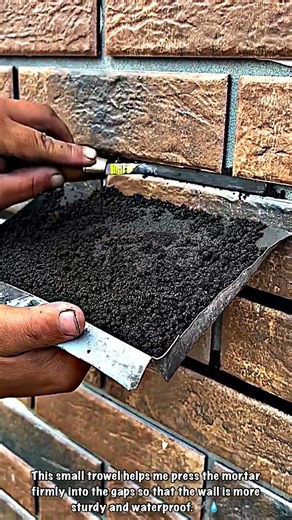Semi-Dry Grout Technique: Clean Brick Wall Solution Without Cement Stains