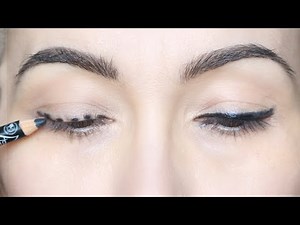 Beginner makeup: How to learn to apply eye pencil. Try this method.