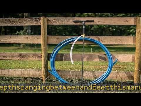 Earthstraw 100ft Emergency Backup Well Pump Kit – Manual Water Pump for Off-Grid Living, Power Outa