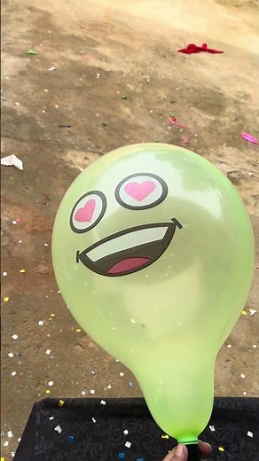 🎈 "This Laughing Emoji Rocket Balloon Explodes So Loudly! 💥🤣"#shortvideo