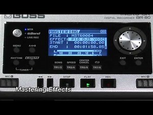 Boss MICRO BR BR-80 Digital Recorder Introduction