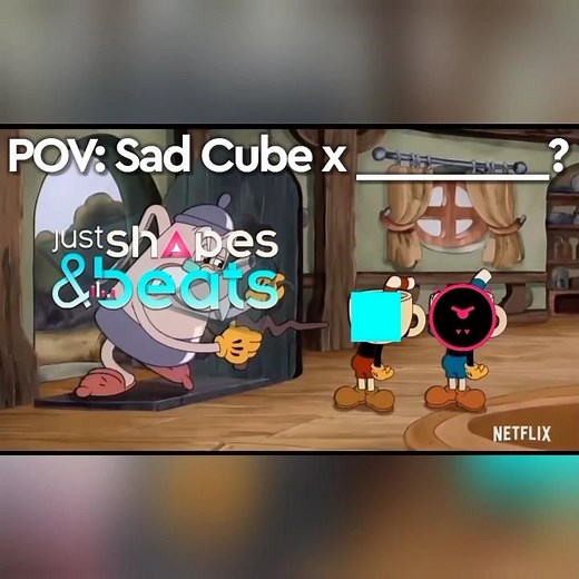 POV: Sad Cube x ___? | JSAB Meme by Dash Dash #shorts