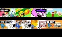 Mix of 8 videos from youtube : Can you spot the bfb 6 and 12 videos?