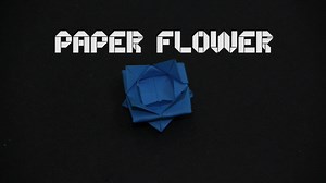 Origami Paper Flower - Paper Flower Folding (By OrigamiArtists)