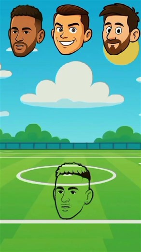 Cartoon Soccer Puzzle – Who Matches the Player?🔥
