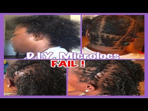 How To | Microlocs Installation - A FAIL Vlog | Fine/Low Density Hair | tlovespeaksss