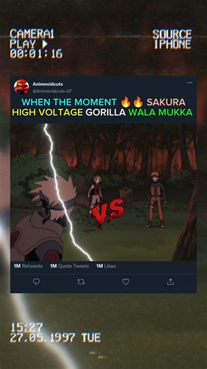 kakashi vs sakura and naruto bell test 🔥🔥 #anime #sakura #kakashi #naruto #shorts