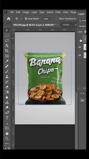 Chips Packet Mockup Design Using Photoshop Tutorial | Photoshop Tricks 2025