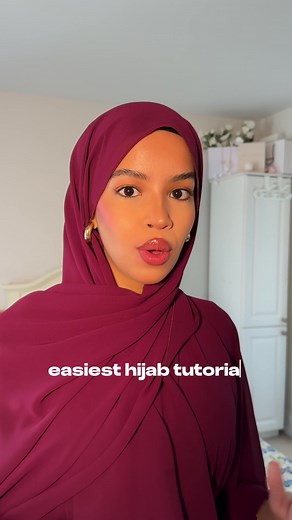 Easy Hijab Tutorial with Earrings