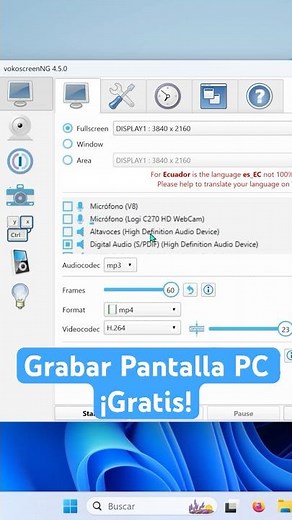 The best FREE PC Screen Recorder. #windows #linux #screenrecording #pc #laptop