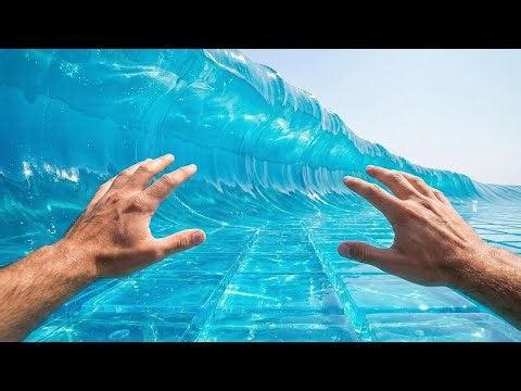 POV: You Touch an Impossible Ocean 🌈 | Oddly Satisfying ASMR | Ai Slice Studios
