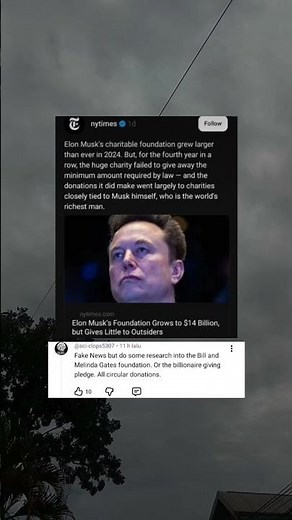 Elon Musk's charitable foundation grew larger than ever in 2024. But, for