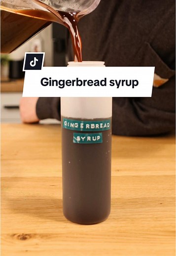 Gingerbread Syrup Recipe for Holiday Drinks