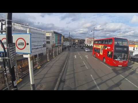 Full Route Visual. London Bus Route 482. Heathrow T5 - Southall Town Hall. SN09CDZ. TE1719. E400.