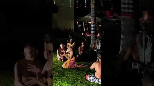 This is a KECAK show? 😨 at InterContinental Resort Bali