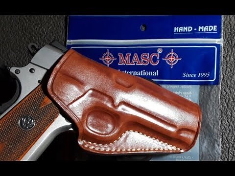 MASC Hand-Made Premium Italian Leather Holster for the 1911 Pistol Review