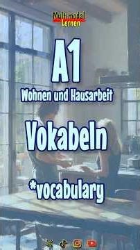 🇩🇪 Vokabel lernen (A1) #DeutschLernen #germanvocabulary