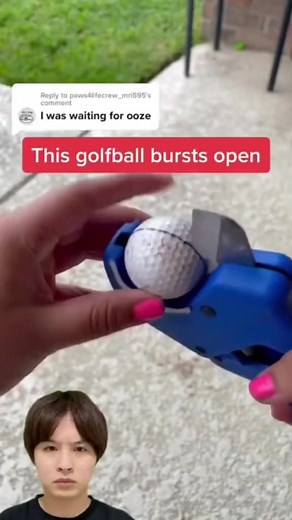 what’s inside a golf ball #justjaquel #lifehack | Jaquel Hollimon