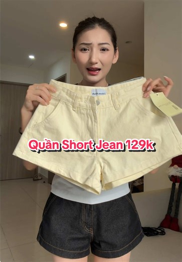 Review Quần Short Jean Form Đẹp Siêu Xinh