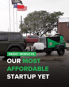 6K views · 50 reactions | Get your blasting business off the ground with our most affordable comprehensive setup to date. https://www.dustlessblasting.com/products/mobile/db350-mobile-xs | Dustless Blasting | Facebook