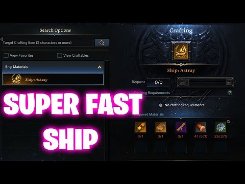 How To Get Astray Ship Lost Ark Guide (Best Ship)