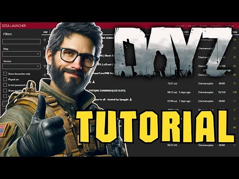Cómo jugar en servidores modificados de DayZ con DZSA Launcher