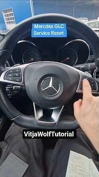 Mercedes GLC Service Reset | Service Reset #vitjawolf #automobile #mercedes