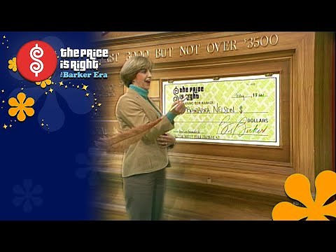 Contestant from ALABAMA Tries to Fill Out Her BLANK CHECK for BIG WIN - The Price Is Right 1983