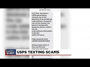 Safety Alert: Scammers sending fake USPS delivery texts