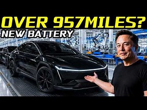 IT’S HERE! New Tesla Aluminum-ION Battery: Lithium +164%, Sodium 175Wh/kg & 30GWh Shock