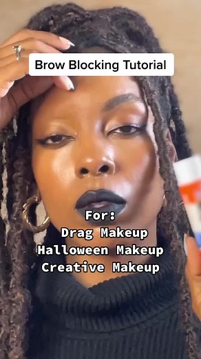 Ultimate Brow Blocking Tutorial for Halloween