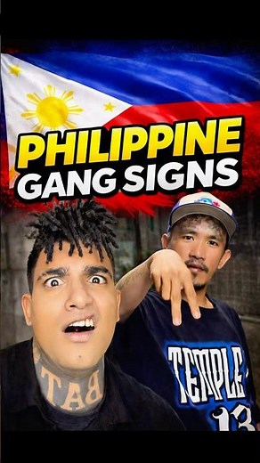 Philippine Gang Signs Are Insane! 😳