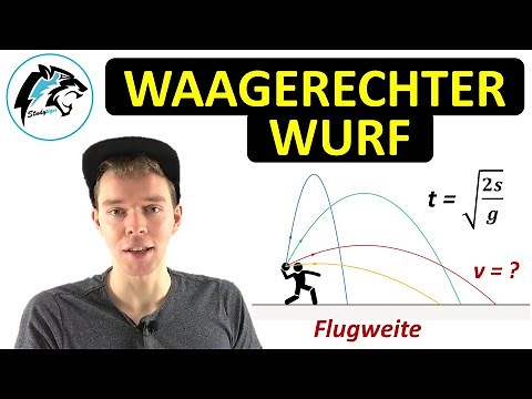 Horizontal Throw (Flight Duration and Distance) | Physics Tutorial
