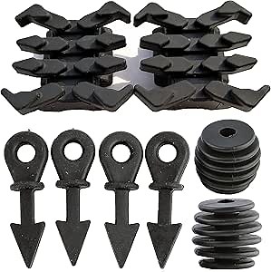 Compound Bow Stabilizer Bow Limbs Vibration Bowstring Silencer Bowstrings Suppressor Dampener Ball Compound Bow Silencer Dampeners Set Rubber Dampener