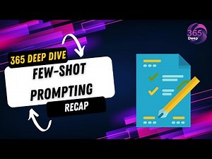 Few Shot Prompting Techniques in Microsoft Copilot | 365 Deep Dive Recap