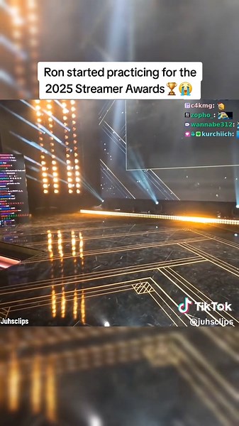 Ron started practicing for the 2025 Streamer Awards🏆😭 #stableronaldo #faze #fyp #fypシ #foryoupage