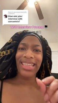 Work From Home Interview Process for Concentrix