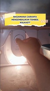 BAGAIMANA CARA MENGEMBALIKAN TOMBOL DI KULKAS? #tips #cara #hacks #dapur #rumah #bunda