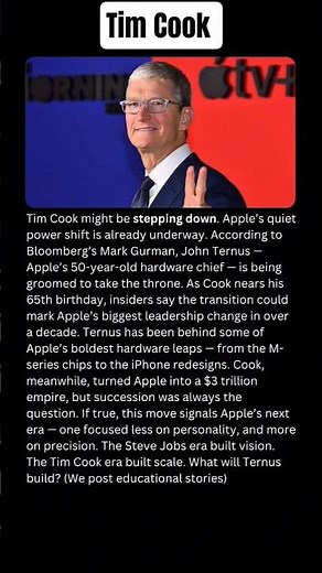 Tim Cook Biography|Only Few People Understand This Business|#business #Mindset #discipline #mindset