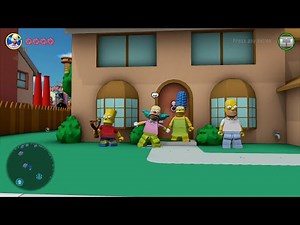 Lego Dimensions 100% Playthrough - Simpsons Adventure World