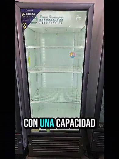 Refrigerador Vertical Imbera VR-17: Gran Capacidad