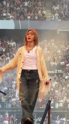 BTS Jimin Live at Stade de France Paris | ARIRANG World Tour 2026 Fancam 🇫🇷✨#angel #kingjimin #fairy