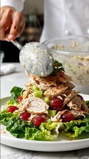 This cranberry pecan chicken salad is a total game changer — creamy, crunchy and so delicious