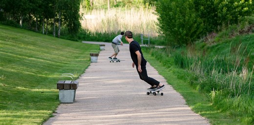 The sound of skateboarding offers skaters a therapeutic way to connect with the city