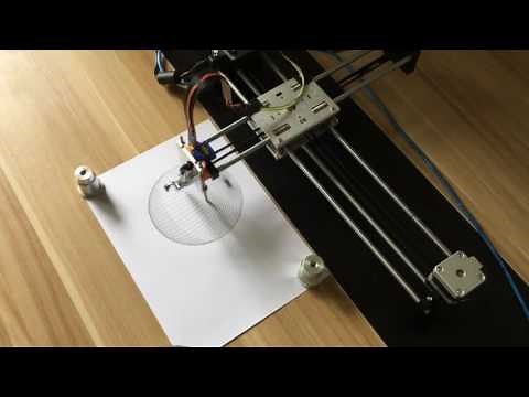 Laseraxe Smart Writing Drawing Robot Mini 2 Axis CNC Pen Plotter Machine Inkscape 32X22cm Stroke