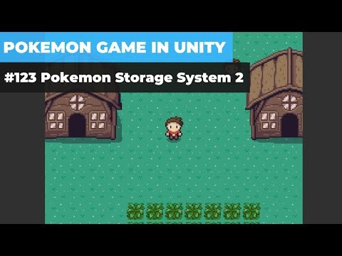 Make A Game Like Pokemon in Unity | #123 - Storage System 2