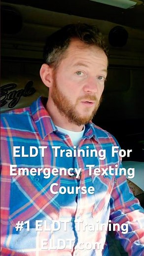 ELDT Training For Emergency Texting Course Preview From ELDT.com