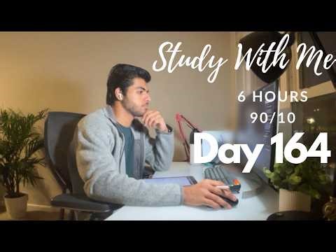 12 Hour Live Study With Me|Medical Student|90/10 Pomodoro 🍅| Rain Sounds🌧️|Day 165